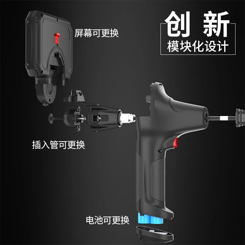 Video Pipe Inspection Camera 360° Industrial Borescope Engine Boroscope for Aerospace Internal Detection
