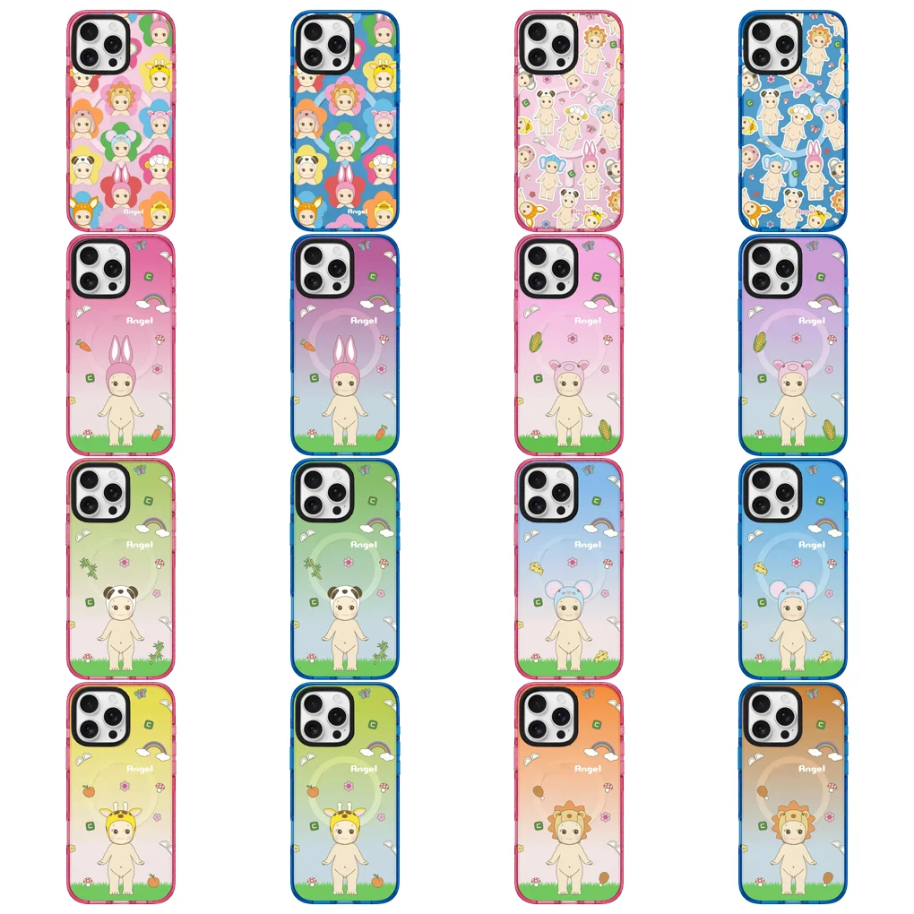 

Cute Kid 2.0 Acrylic Border IPhone 12 13 14 15 16 Pro Max Case - Protective IPhone Cas
