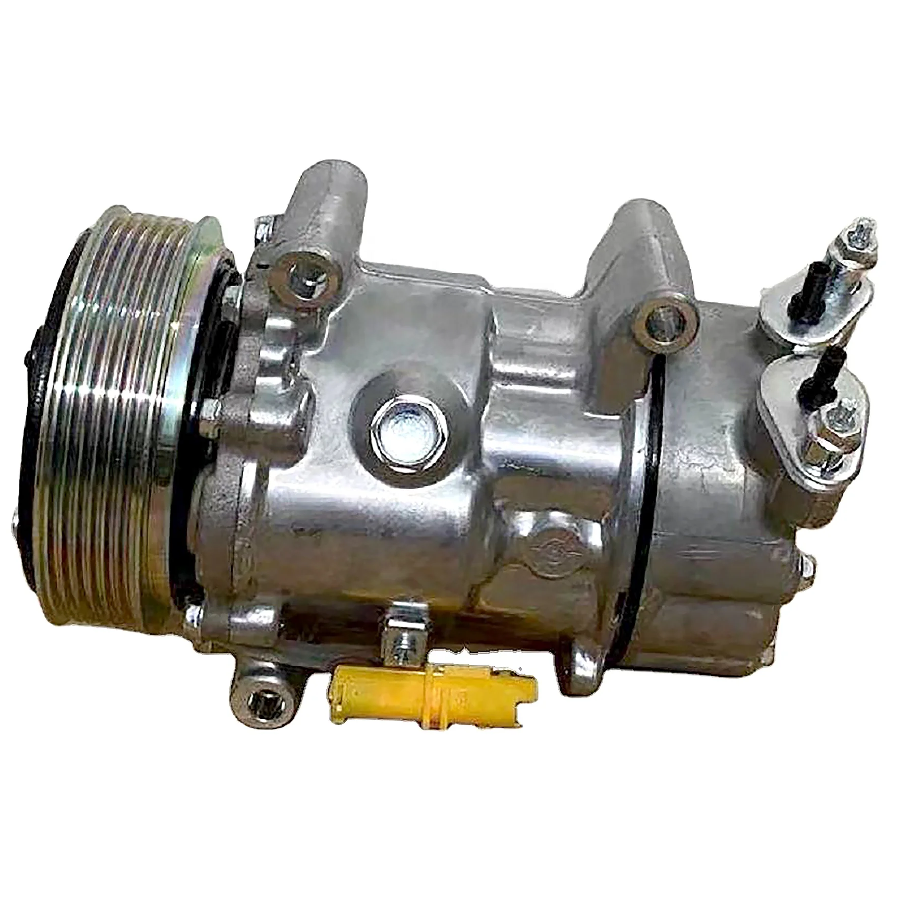 คุณภาพที่สมบูรณ์แบบ Ac คอมเพรสเซอร์สําหรับ 206 307 t Oem 9655191580 9684480480 9800822280 6Pk 12V