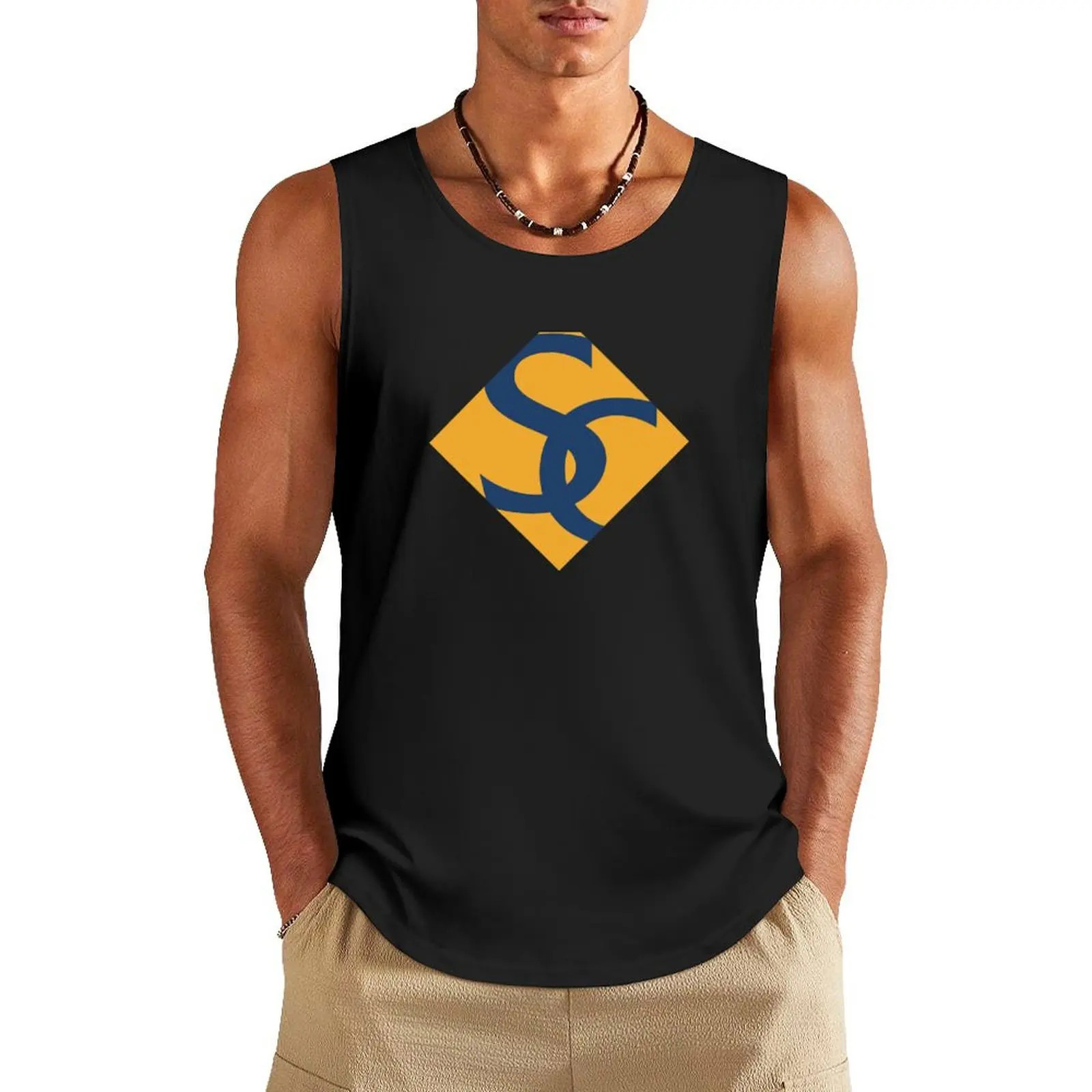 Smith College Tank Top Gym wear gym Men's t-shirts