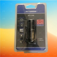 JETBeam II MK II-MK Mini Torch XP-L HI LED Flashlight 510 Lumens Waterproof Compact Portable Light for Outdoor Activities