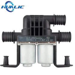 HUALIC originale 64116910544 valvola di controllo dell'acqua del riscaldatore per BMW X3 E83 F25 X5 E53 E70 X6 E71 E72 solenoide della valvola di controllo del riscaldatore