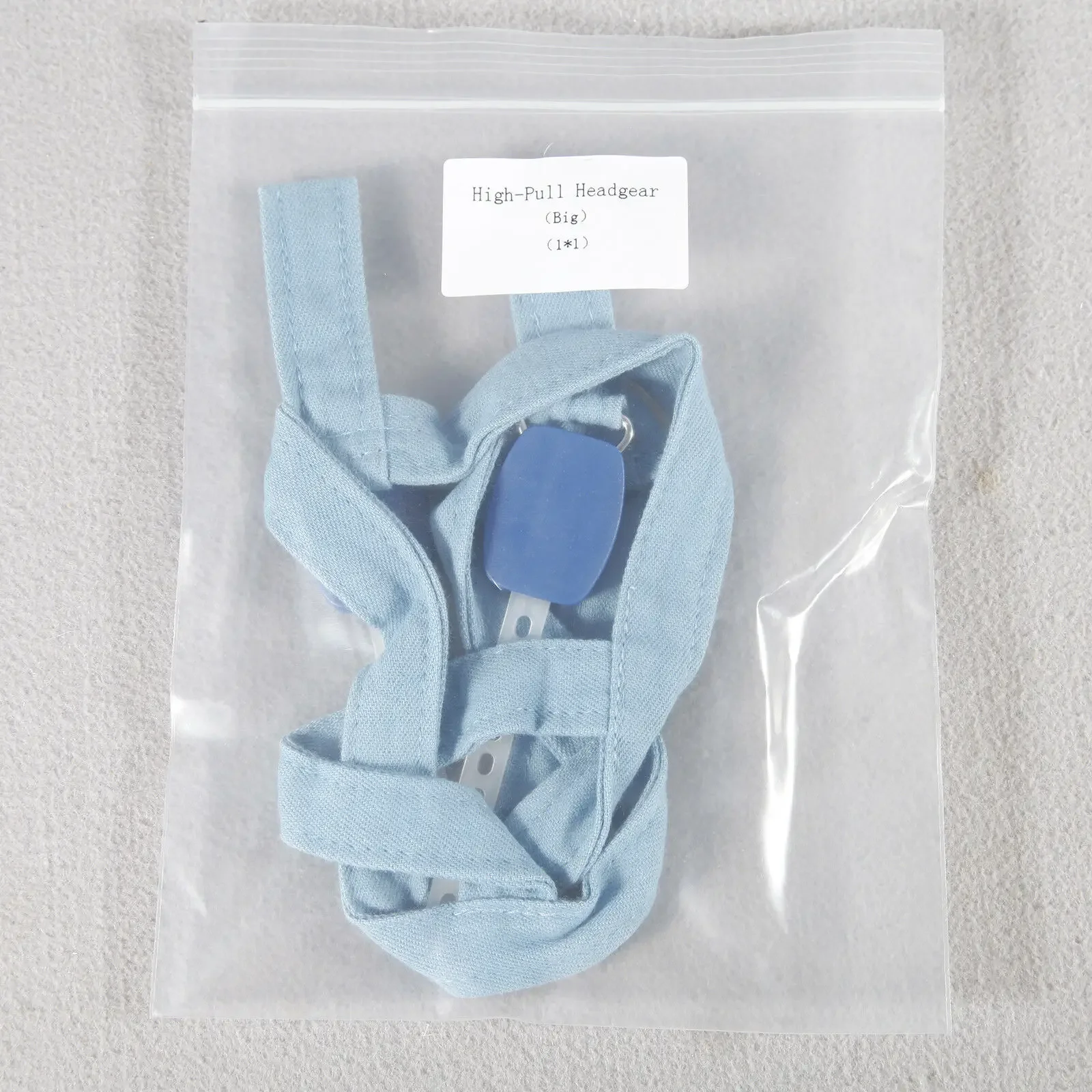 

Dental Orthodontic High - Pull Headgear With Rigid Chin Cap High Pull Strap New 3 Size S M L