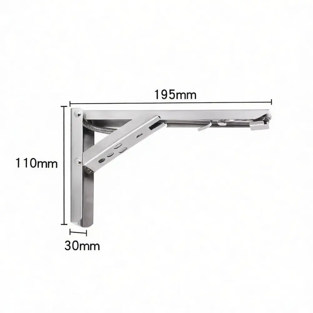 Heavy Duty Triangle Shelf Brackets Wall Mounted Support Rack For Cabinet TV Console Kitchen Storage Metal Industrial Shelves