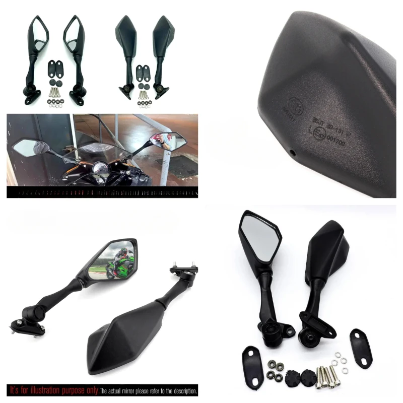 NEW E57 mark Motorcycle Side Mirror for CBR 600 F2 F3 F4 F4i CBR600RR CB1000R CB599 CB600 CBR900RR NC700 FOR Kawasaki ninj