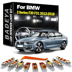 6Pcs Canbus BMW 3 시리즈 F30 F31 세단 투어링 320 325 328 330 2013-2018 LED 인테리어 독서 트렁크 라이트 키트 액세서리