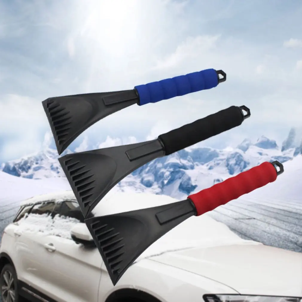 Car Ice Scraper Windshield Ice Breaker Quick Clean Glass Brush Snow Remover Tool Auto Window Winter Snow Brush Shovel