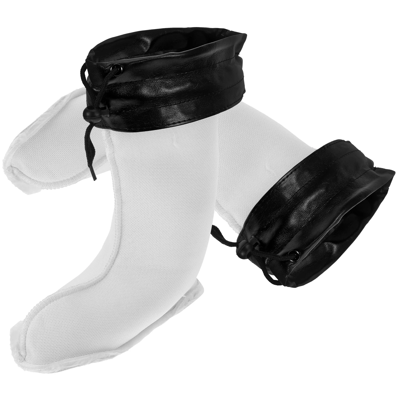 Funda de algodón Botas de lluvia Forro Mujer Invierno para fundas de tela Calcetines de cazador cálidos