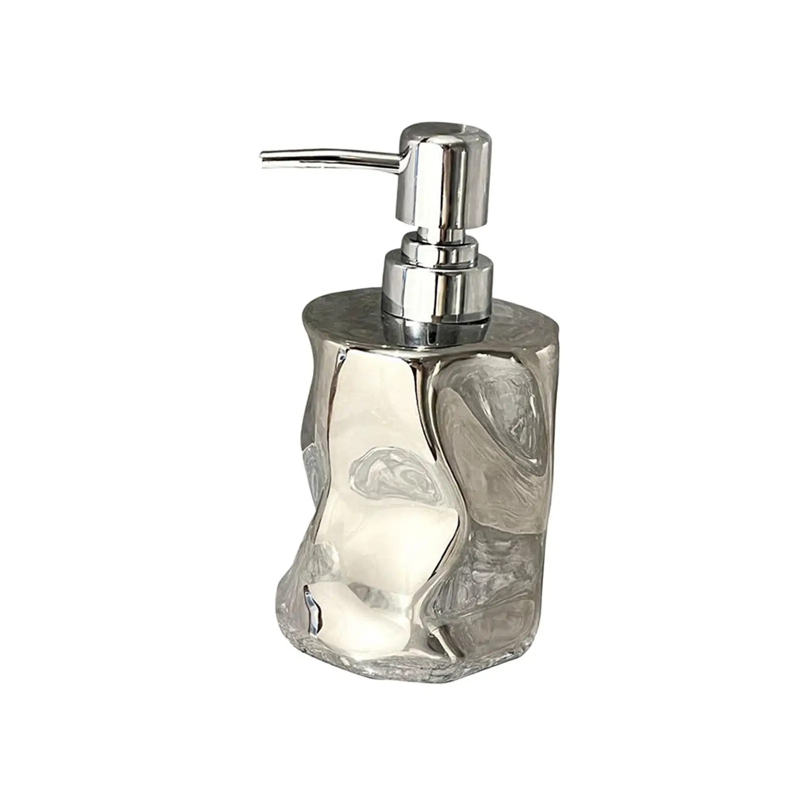 Liquid Soap Dispenser Reusable Manual Empty Bottle Soap Dispenser with Pump for Body Wash Tabletop Liquid Soap Moisturizer Hotel