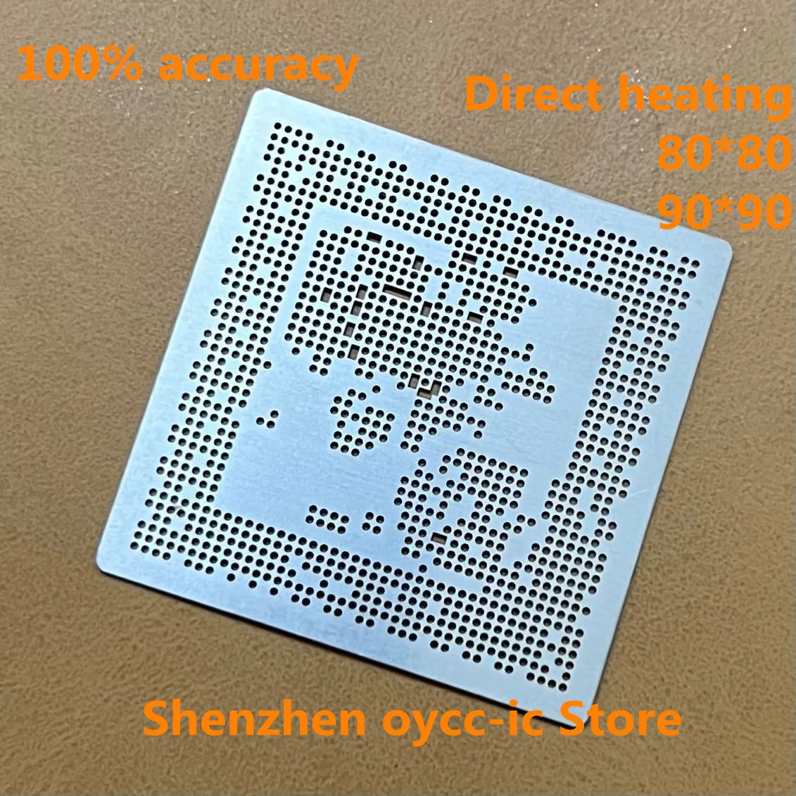 Direct heating  80*80  90*90  SDP1601   BGA  Stencil Template