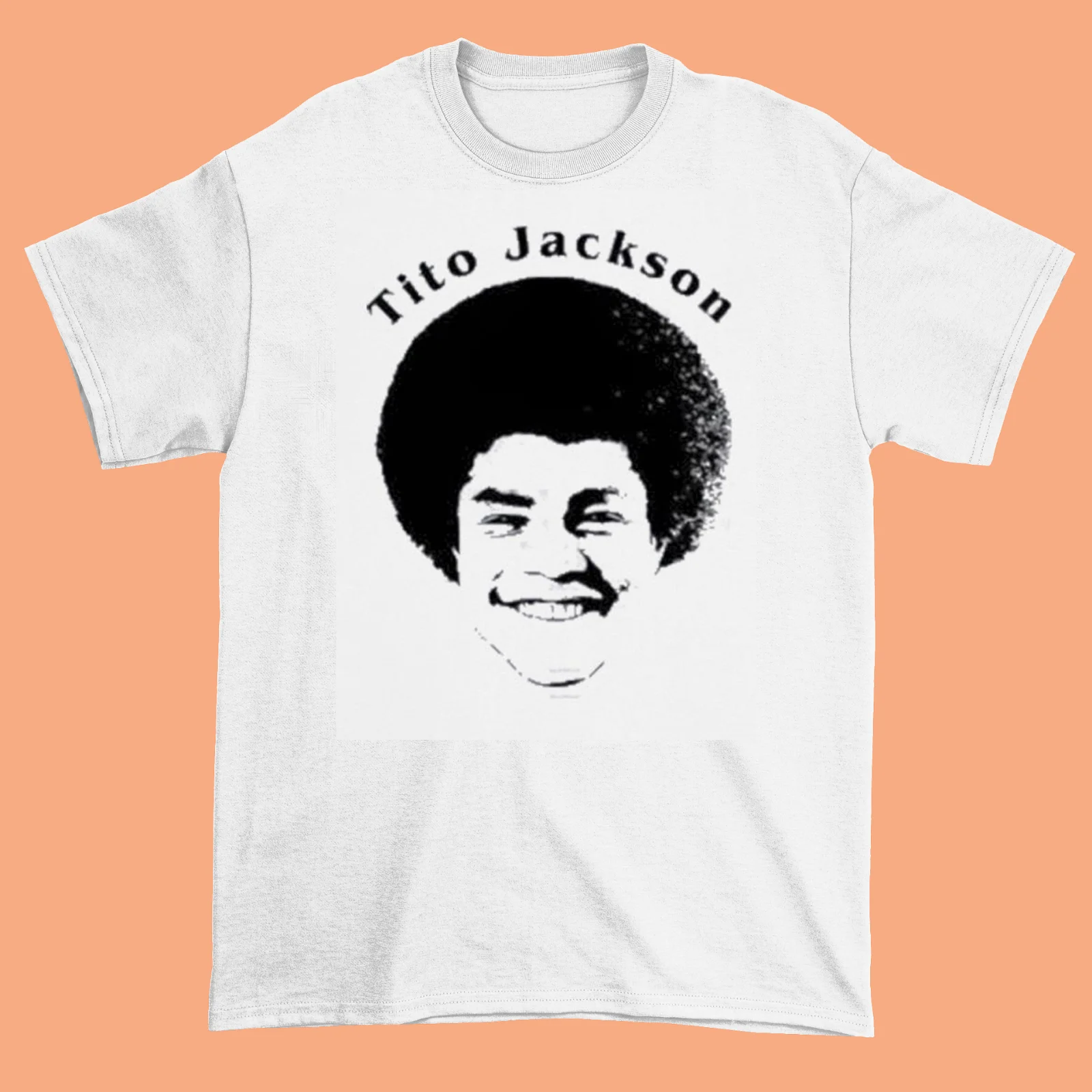 Tito Jackson Head Shirt All size White Shirt Gift family NG2734