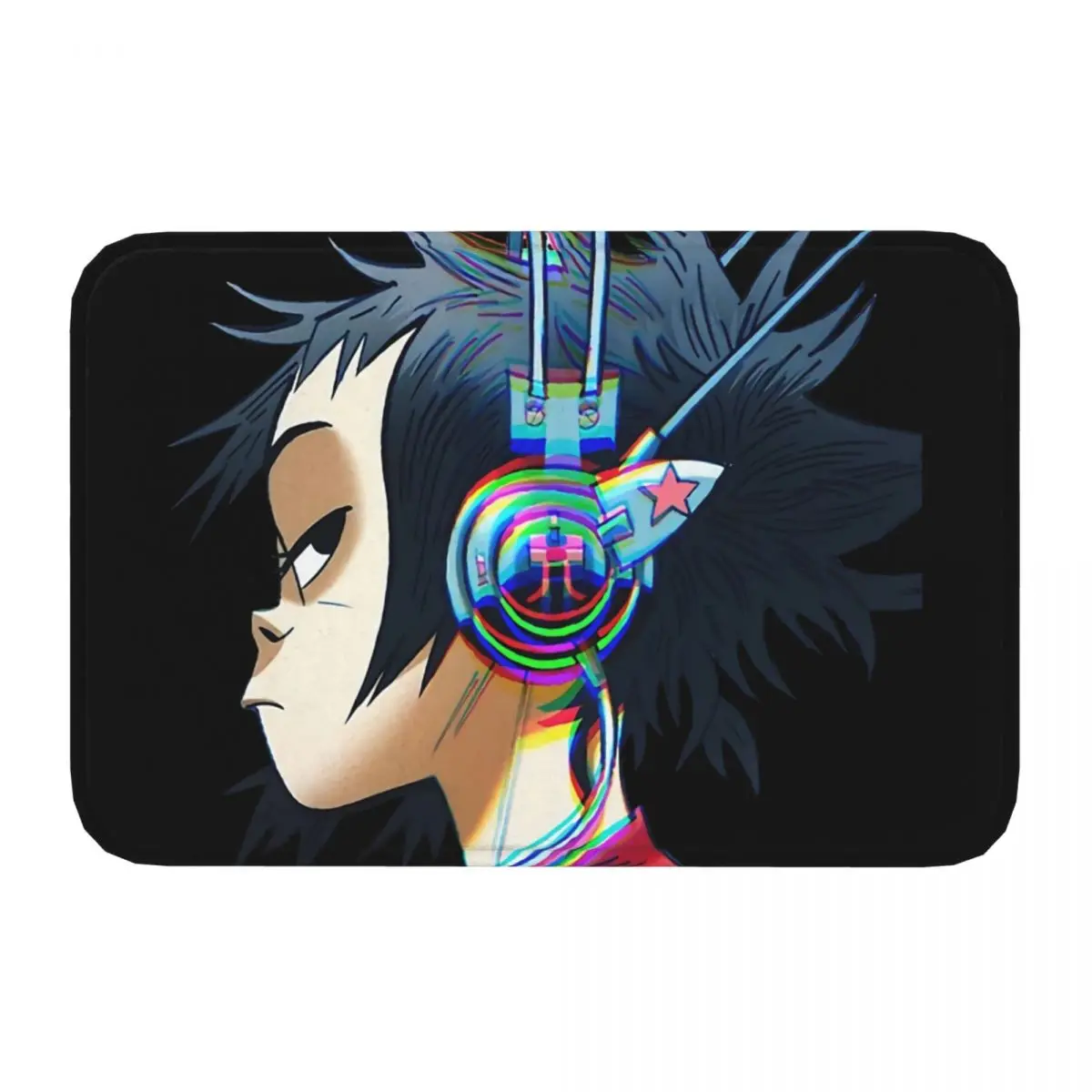 Gorillaz Virtual Band Kitchen Non-Slip Carpet Saturnz Barz Bedroom Mat Entrance Door Doormat Floor Decor Rug