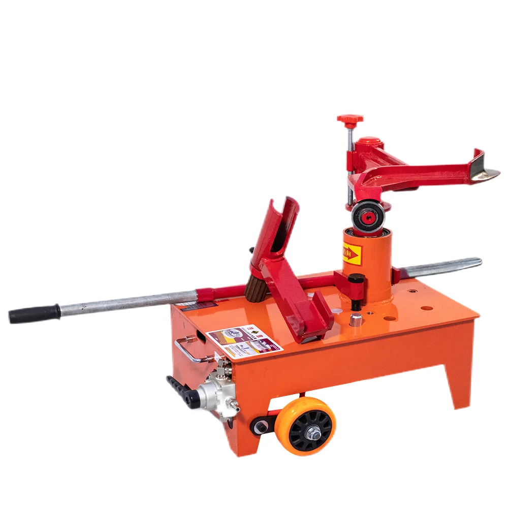 CE approved truck pneumatic general type vacuum tire dismantling machine