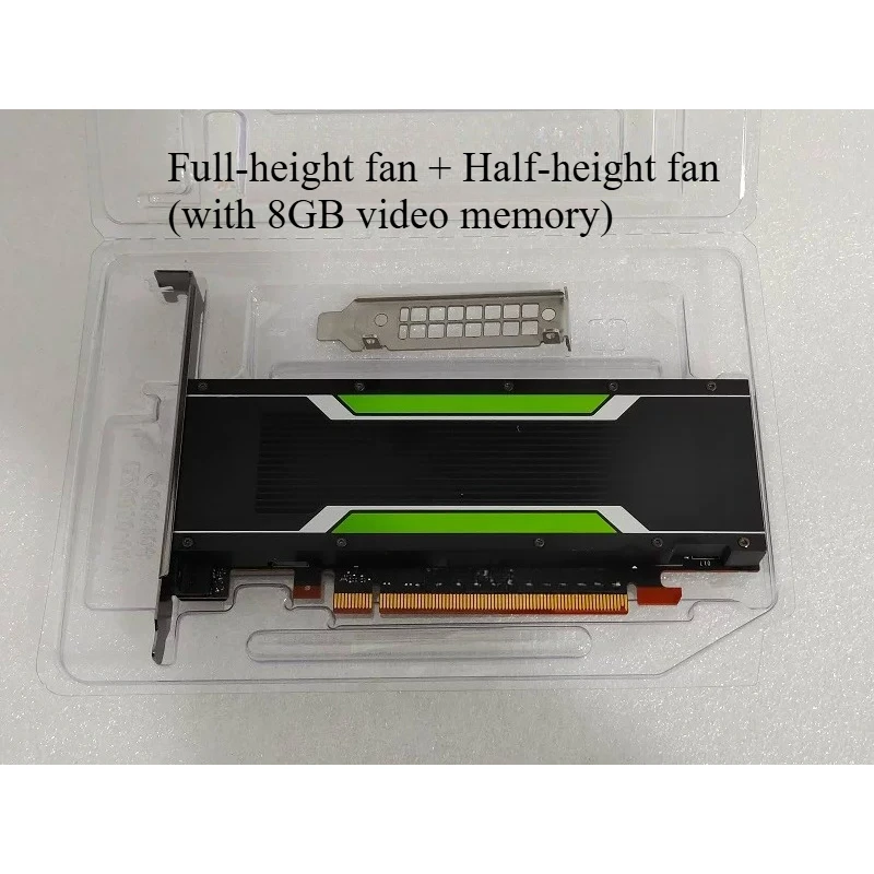 Used For NVIDIA Tesla GPU Card P4 8G T4 Half-Height P40 M40 24GB P100 16G AI Computing Accelerator Card