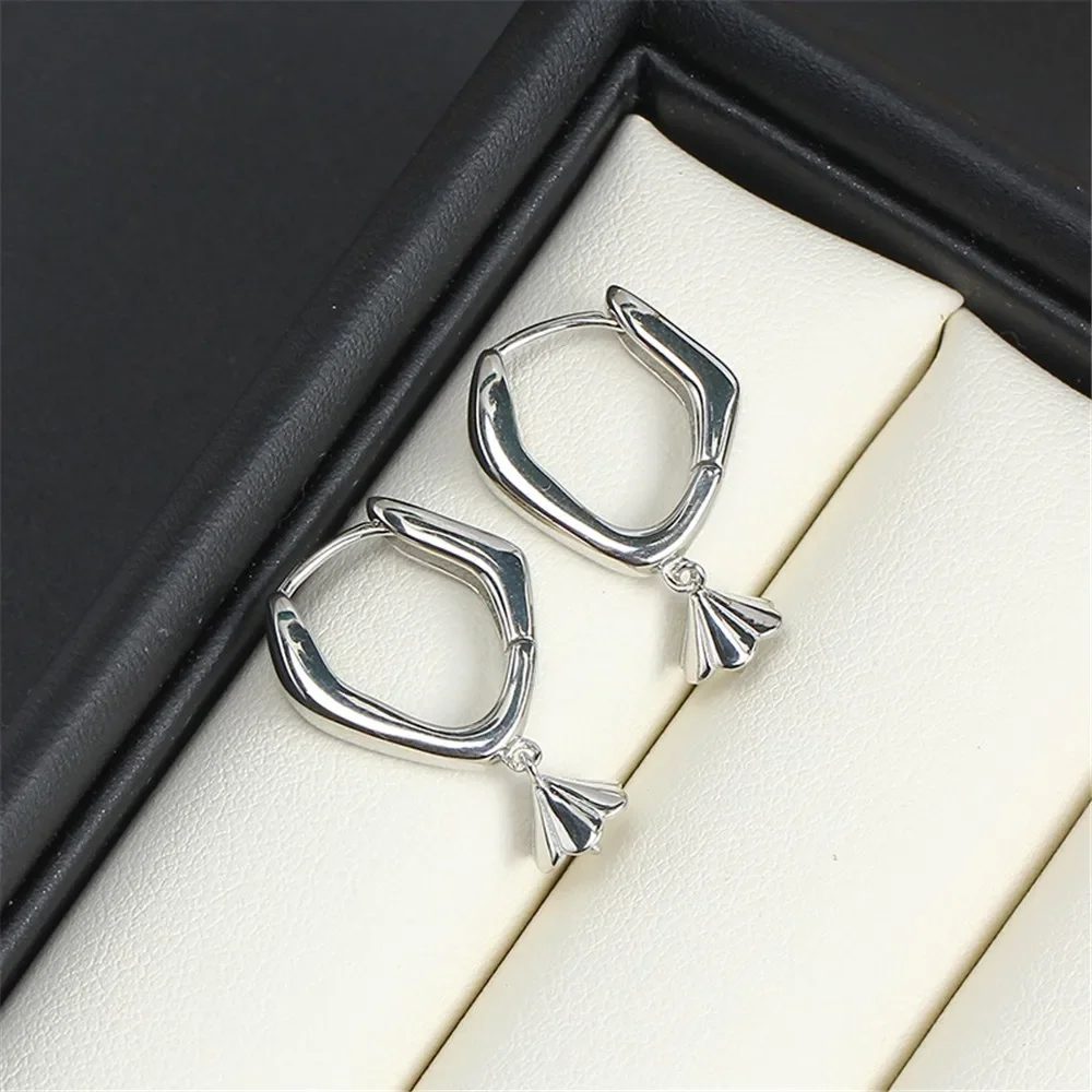 

S925 Sterling Silver Pearl Earring Settings DIY Jewelry Making Supplies Blank Earring Posts for Handcrafted Accessories No Pearl