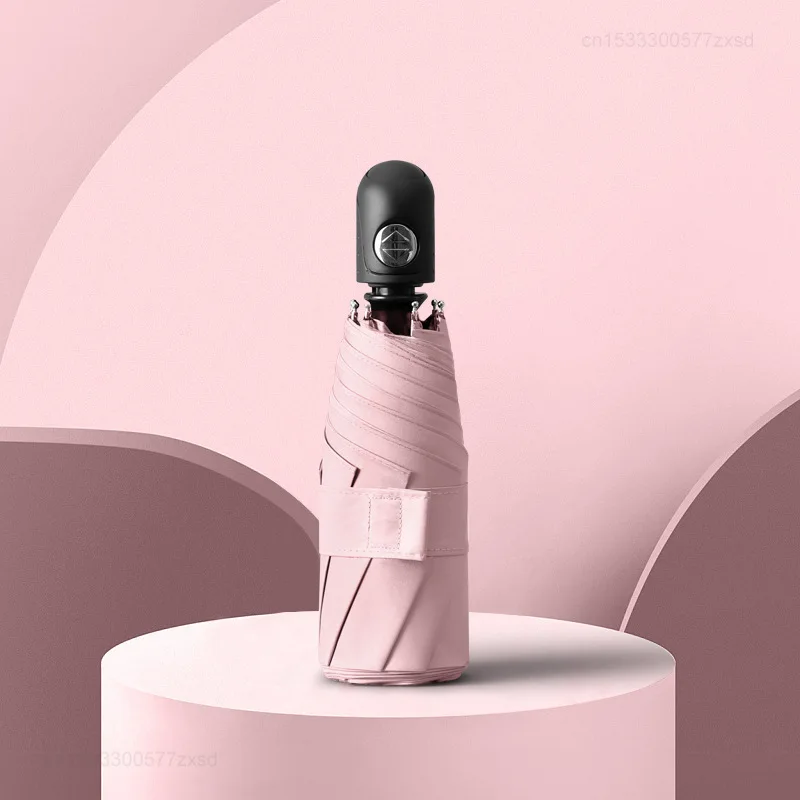 Youpin Mini New Style Automatic 5 Folding Umbrella Rain Women Wind Resistant Pocket Umbrella Folding Sun Umbrellas Travel Umbr