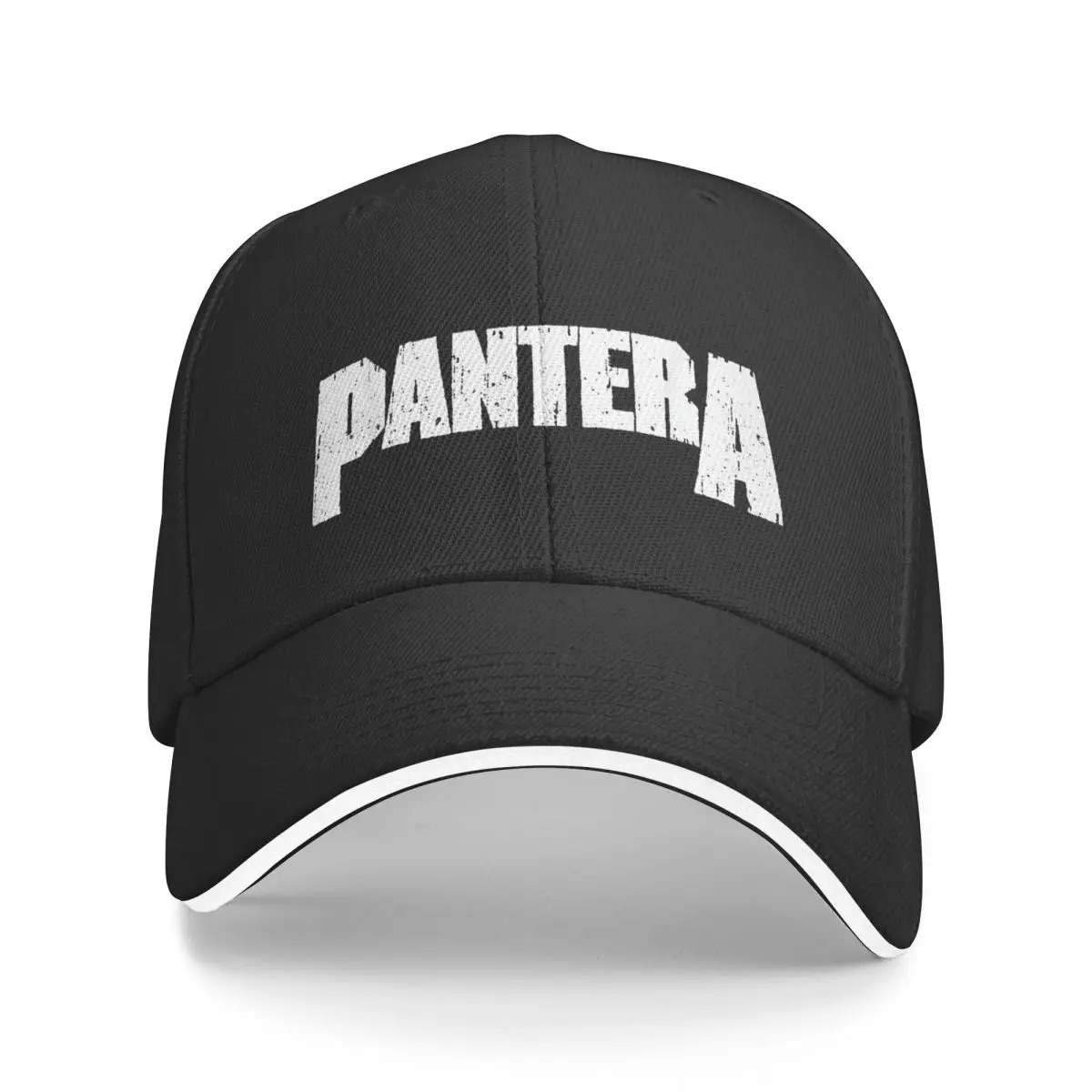 Panteras Band White Logo Accessories Unisex Trucker Hat Adjustable Versatile Caps Hat Classic Activities Hat