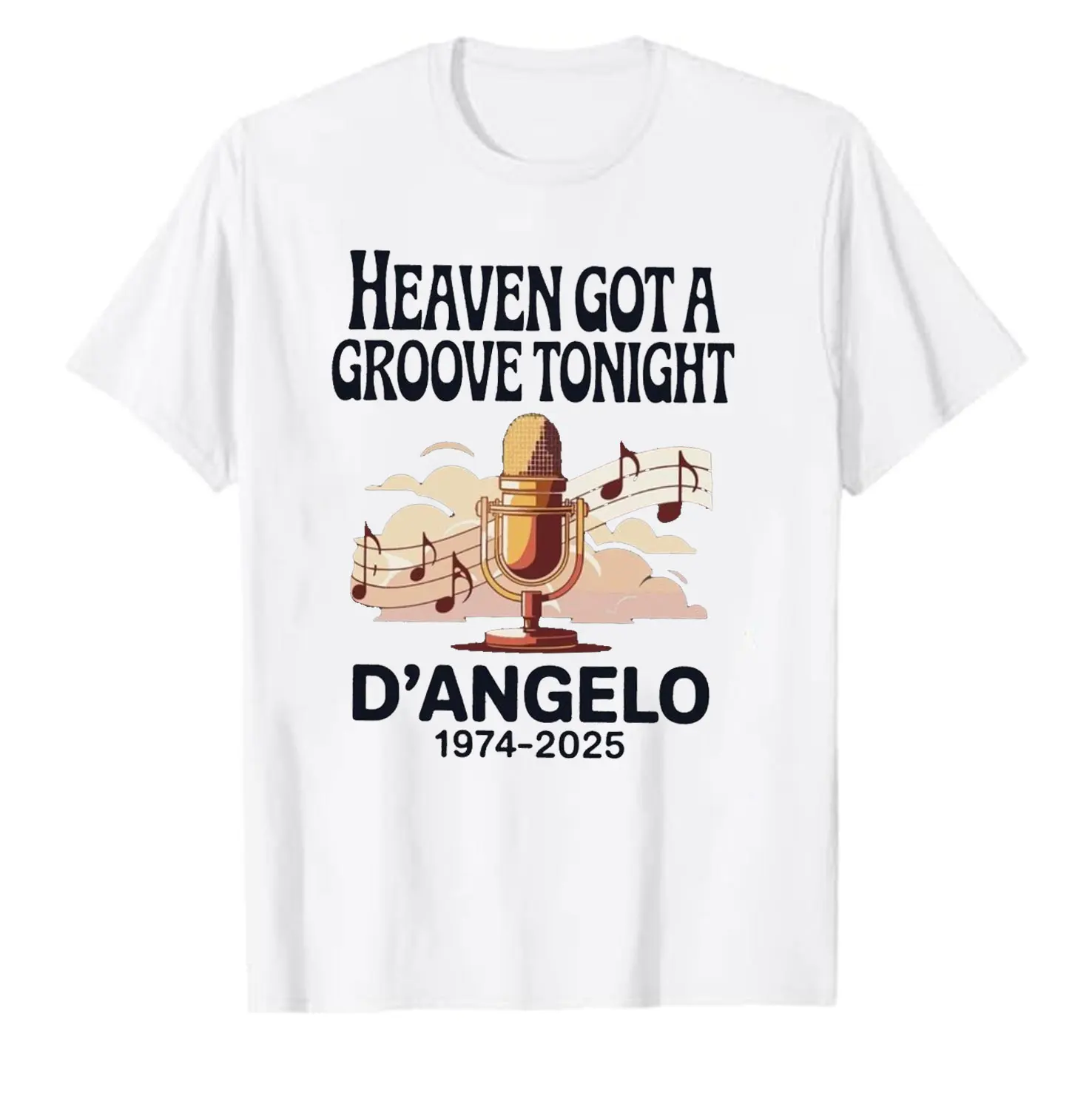 RIP Legend Music Souvenir T-shirt Rip D'angelo Camicia Neo Soul Brown Sugar D'angelo Memories T Shirt Vntg Rap Tee Concert Merch