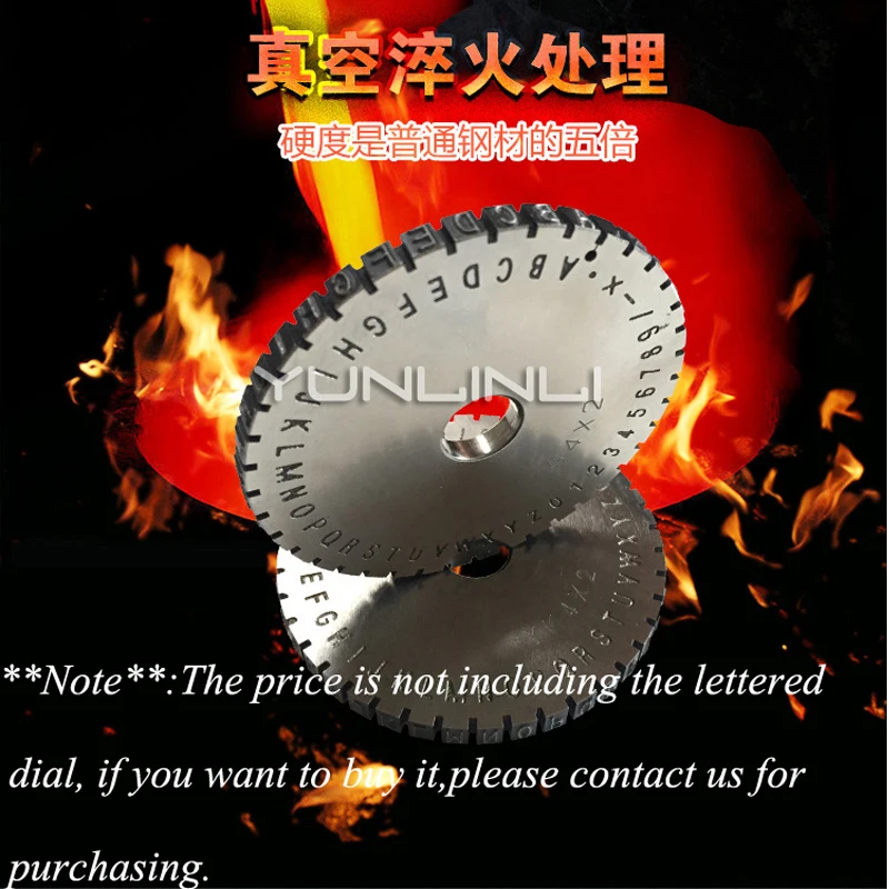 2026 آلات نقش لوحة الاسم المعدنية شبه الأوتوماتيكية آلة وسم اللوحة آلة النقش اليدوية #1