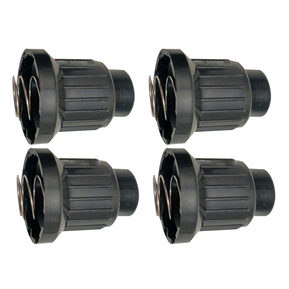 4pcs Push Button Igniter Cap for AAA Battery Igniters Replacement Parts for Gas Grill Ignition Systems Tool-Free