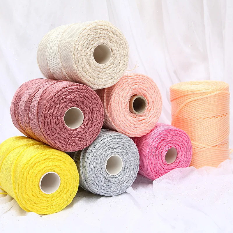 

240G Light Body Coarse Ice Linen Hollow Thread Hand-Woven Phoenix Crown Crocheted Material Wool Ball Linen Thread