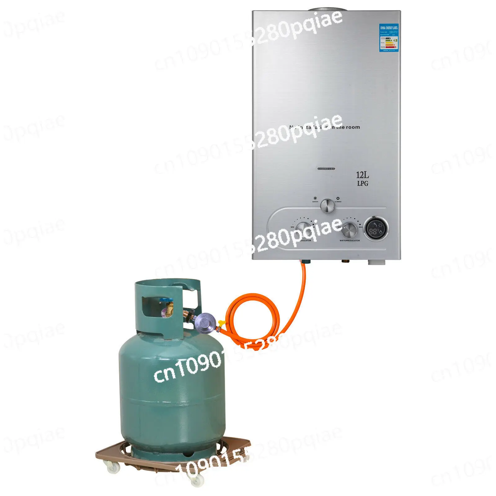 LPG/LNG 6L/8L/10L/12L/16L/18L Propane Gas Tankless Stainless Steel Boiler Instant Electric Water Heater