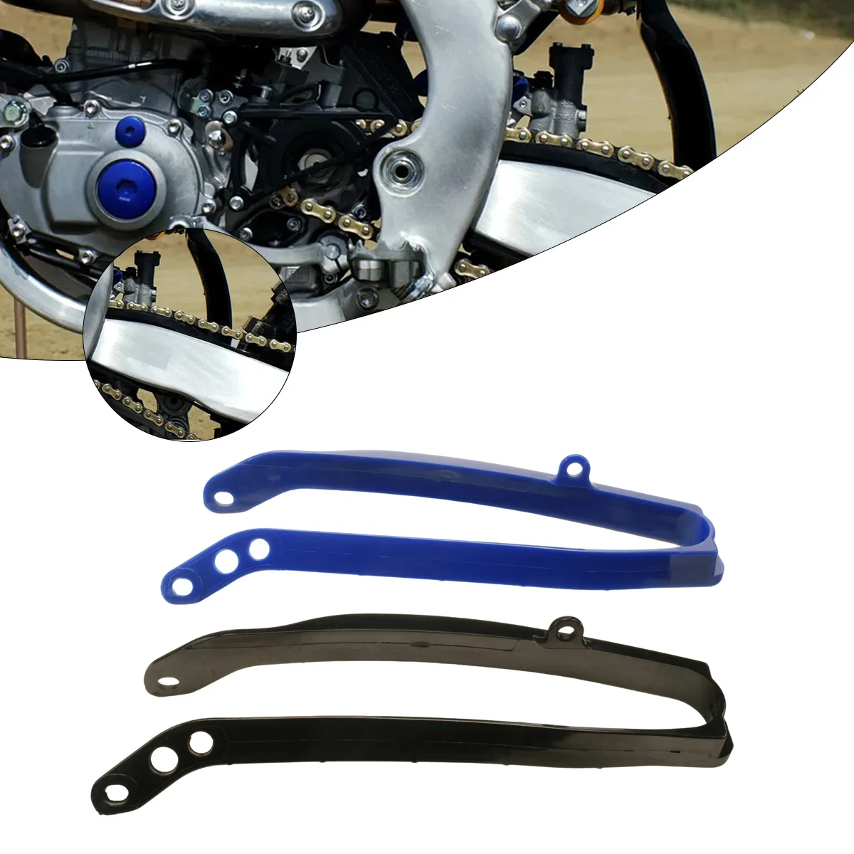 Rear Swingarm Chain Slider Guard For 2025 WR250F 450F YZ250F 450F 250FX 450FX 2009-2025 For FANTIC XEF 250 310 450 Dirt Bike
