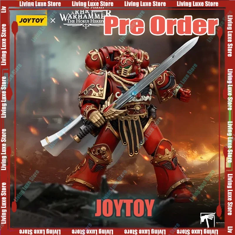 [Pre-Sale] JOYTOY Warhammer 40K Action Figure Blood Angels Legion Praetor with Paragon Blade Figurine Collectible Model Toy Gift