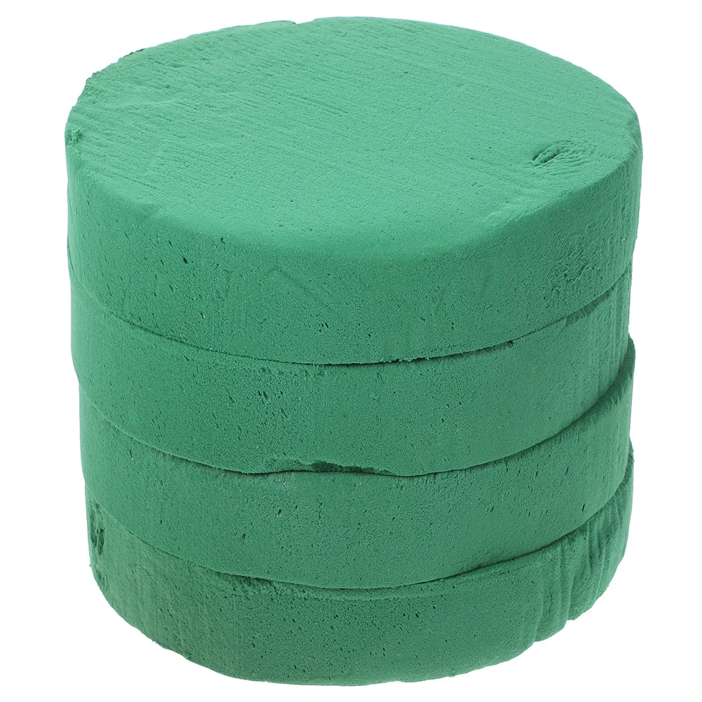 4 قطعة قواعد تشكيلة زهور الطين الأزهار قوية ماصة للماء الراتنج الفينول كتل زهرة حامل الأزهار الطازجة DIY بها بنفسك الديكور #4