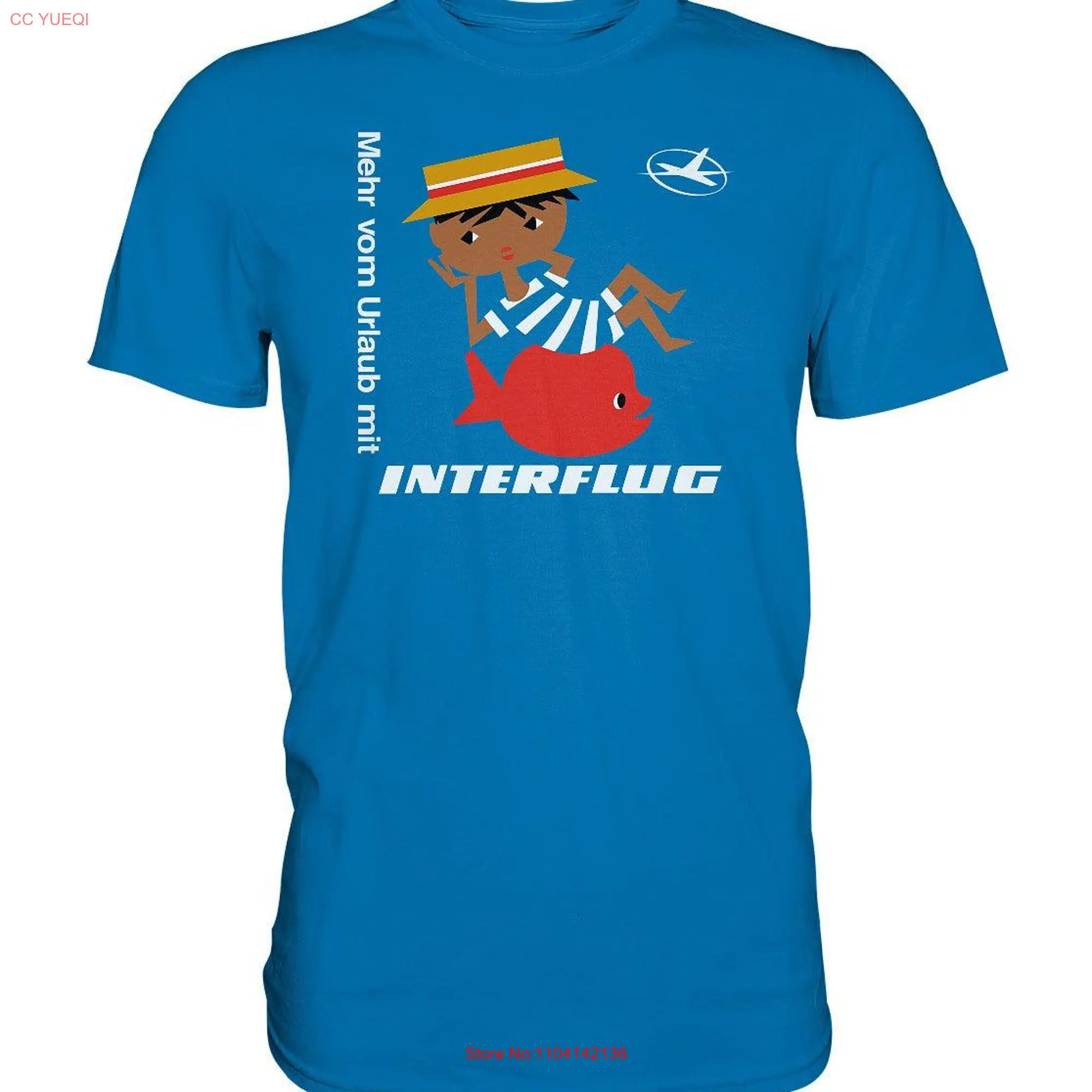 PREMIUM SHIRT UNISEX more from your vacation with interflug long or short sleeves