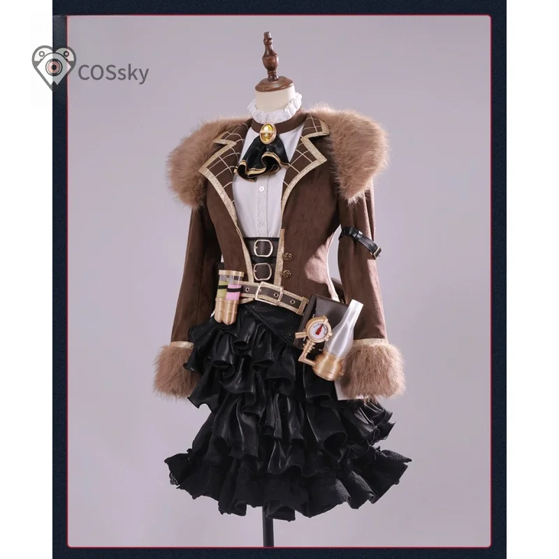 

Perfumer Vera Nair Sands of Time Game Identity Ⅴ Cosplay Costume Elegant women suit jacket skirt prop Halloween party uniform