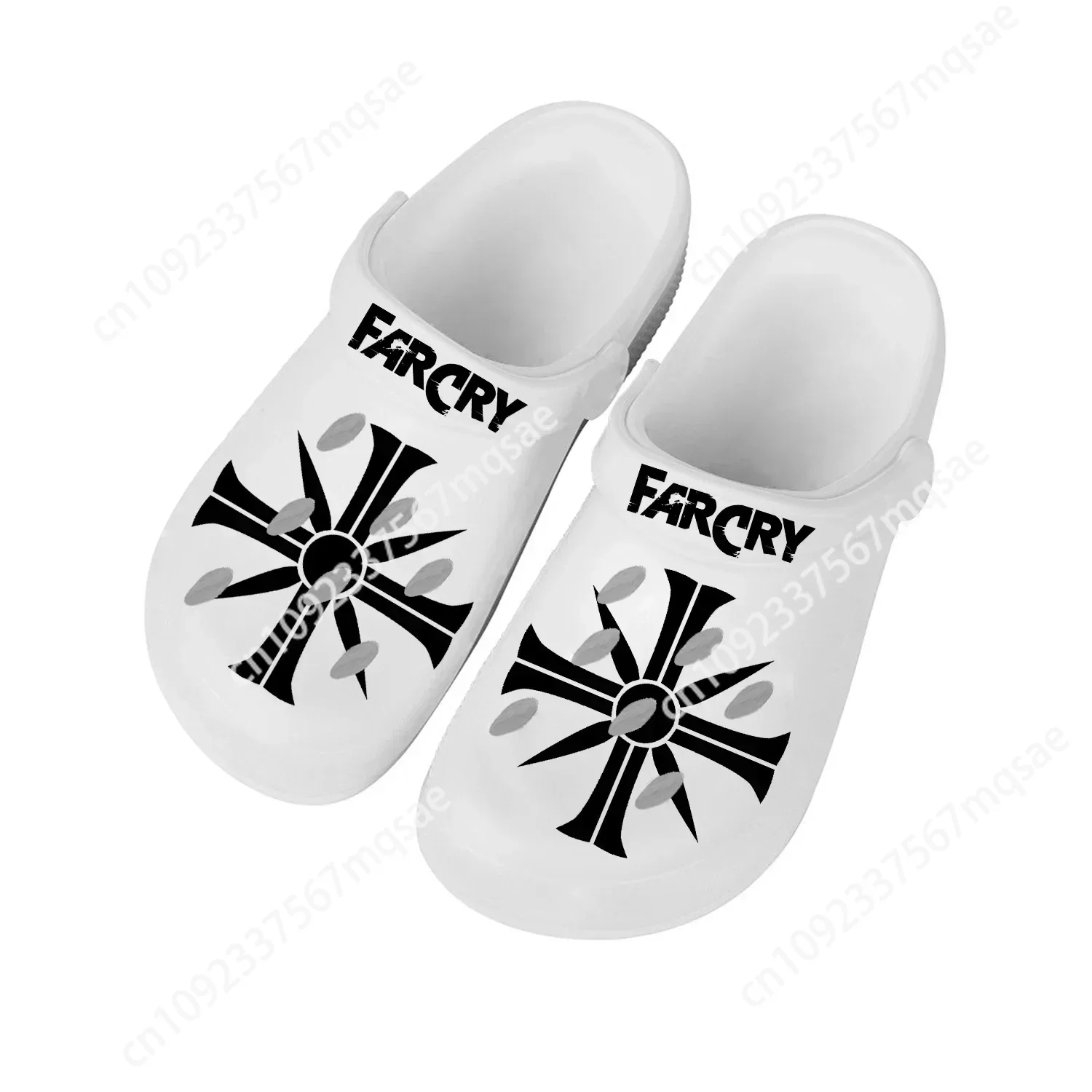 Far Cry Custom Home Clogs Cartoon Game Mens Womens Teenager Custom Fashion Built Water Shoes Garden Beach Hole Slippers Sandals