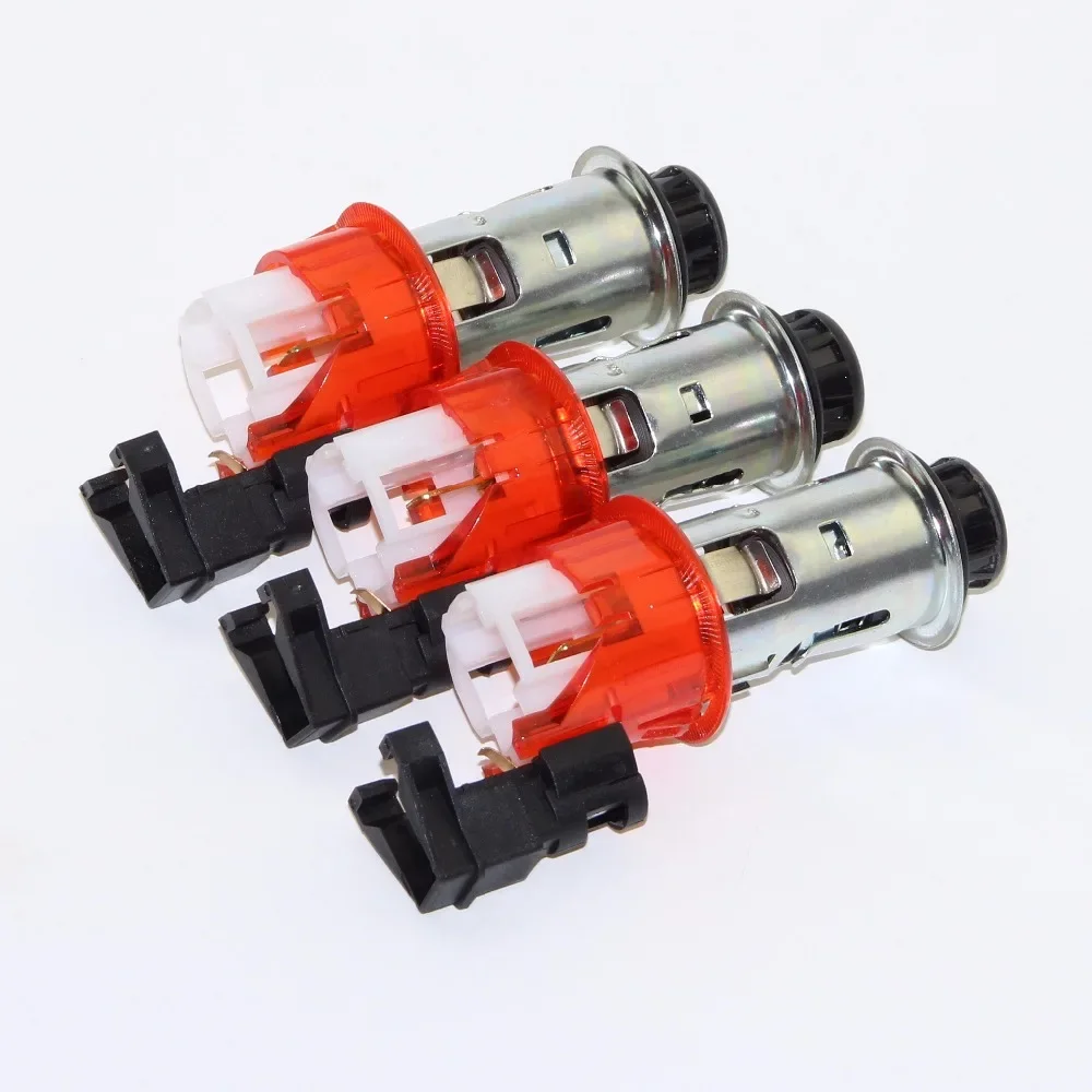 

3PCS OEM Car Cigarette Lighter Assembly For VW PASSAT Seat Beetle Golf TIGUAN CADDY EOS AMAROK 1J0 919 307 9B9