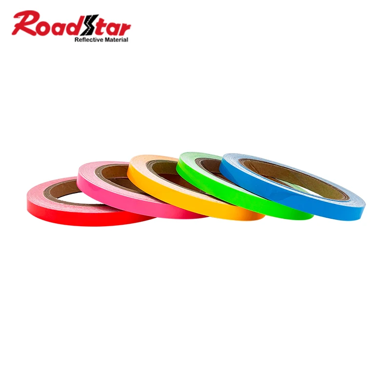 Roadstar 1cm Width Colorful Glow in The Dark Tape  Photoluminescent Luminous Tape Home Decoration Party Supplies Decorative