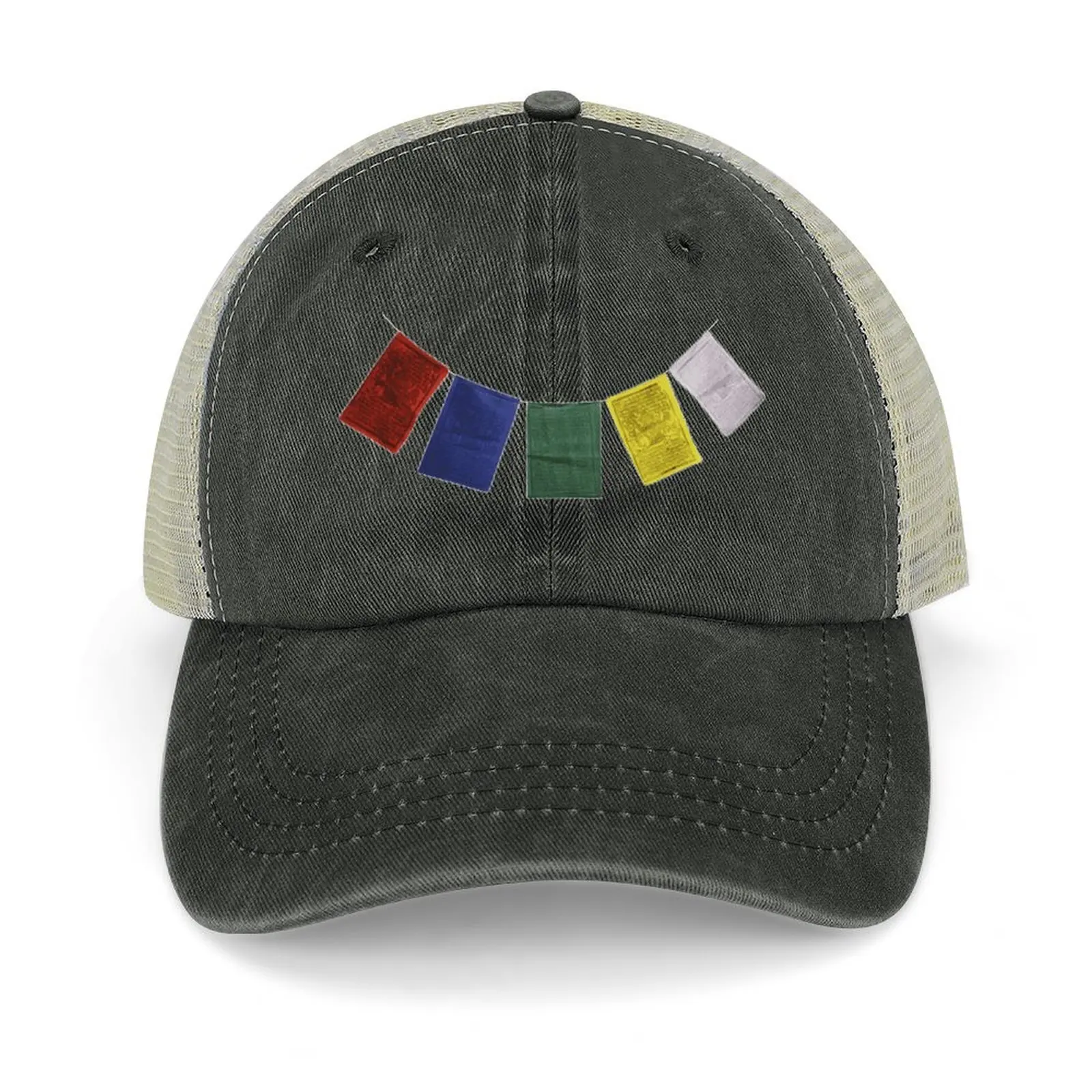 

Prayer Flag / Buddhist Scriptures / Colorful flag decorationCap Baseball Cap Hat men Wild Ball Hat Ball Cap Men Caps Women's