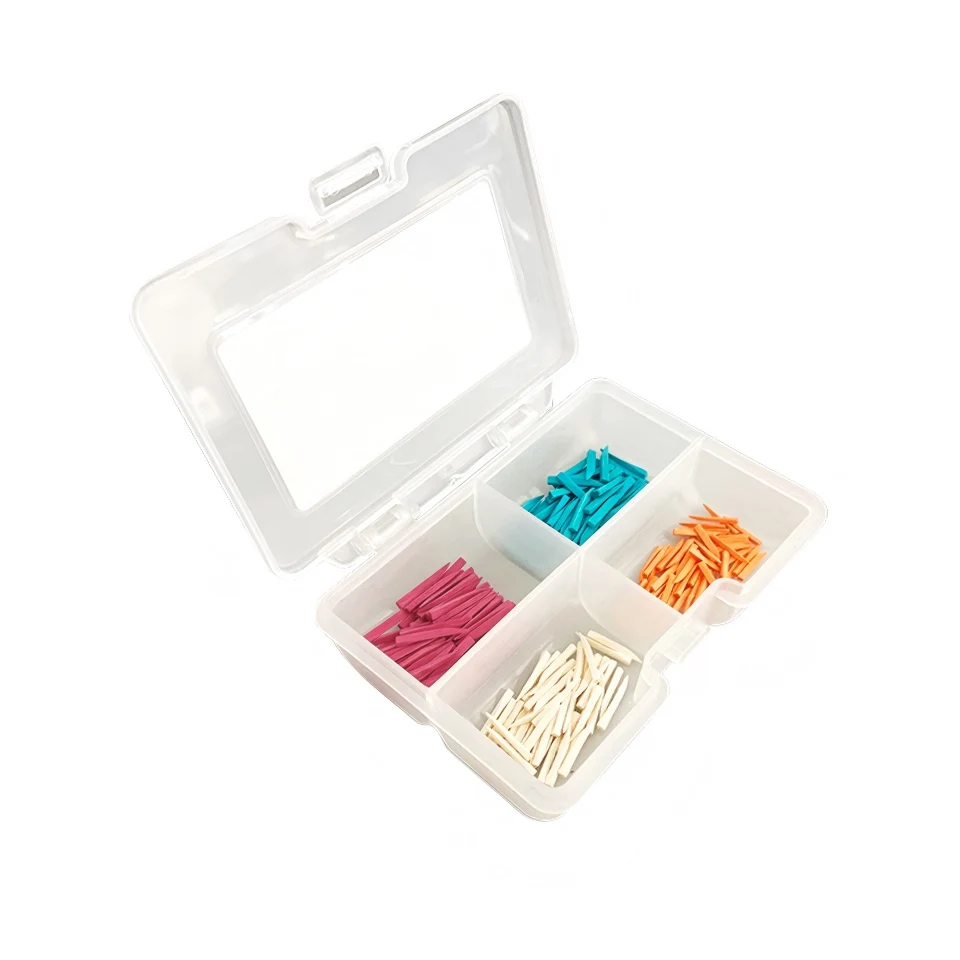 

Professional Dental Interdental Wooden Wedges Maple Wood Material Matrix System Wedges Assorted Sizes 200Pcs/Box Dental Supplies