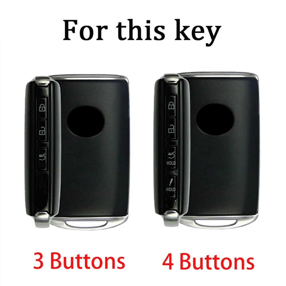 TPU Car 3 4 Buttons Remote Key Case Cover for Mazda 3 Alexa CX30 CX-4 CX5 CX-5 CX8 CX-8 CX-30 CX9 CX-9 Protector Shell Fob