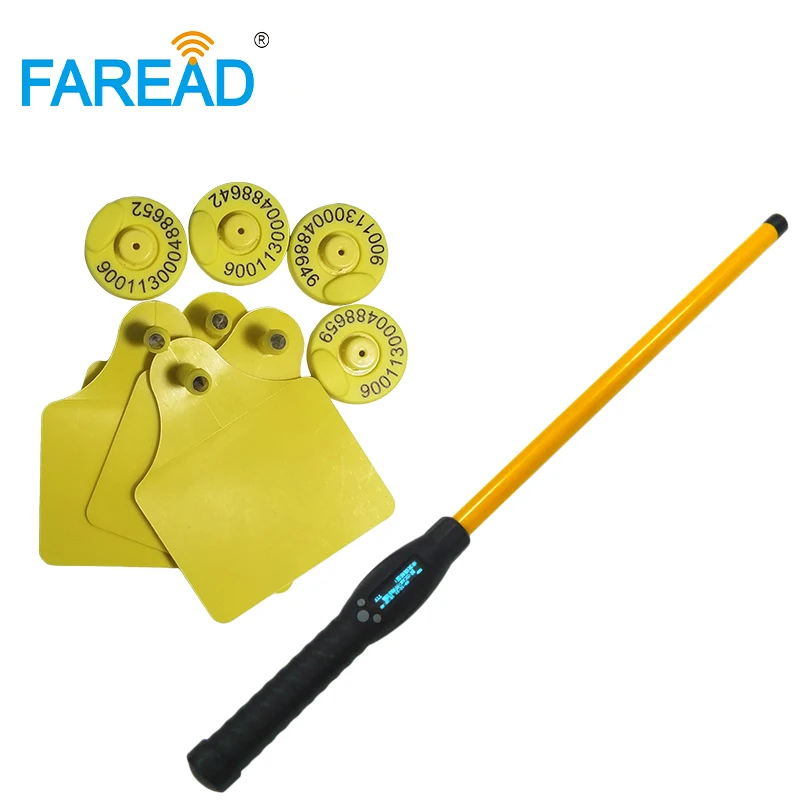 

Waterproof RFID Stick Reader ISO11784/11785 for Cow Camel Horse Livestock Ear Tag & Management