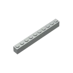 

MOC Compatible Assembles Particles 6111 Brick 1 X 10 for Building Blocks Parts DIY LOGO Educational Gift Toys