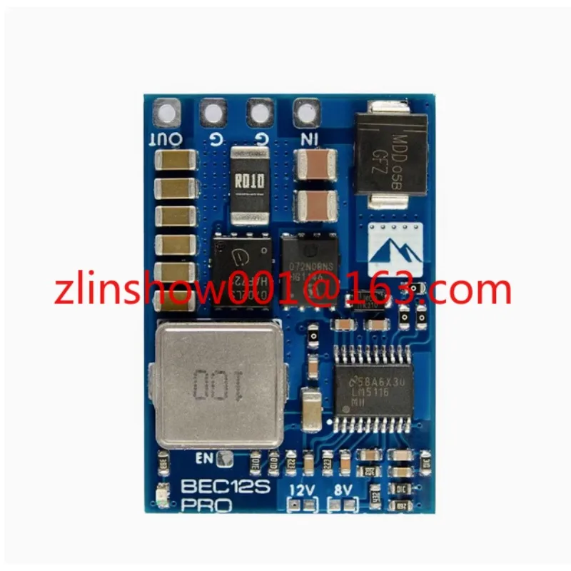 

12S-PRO Quality Plastic Regulator Module 9-55V to 5V/8V/12V 5A Continuous Output for FPV Quadcopter Toys