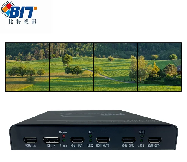 EDID Programmable Video Processor 3x1 4x1 1x3 1x4 2x1 Image Processor Splitters 2x4 3x4 2x2 4K60 Multi-Screen Splicing Device