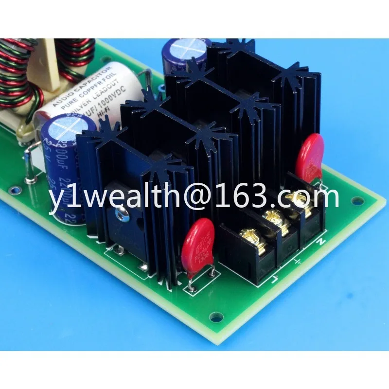 Audio purification power supply to improve audio quality Oil immersion sound filter 250V 12A No. 6 upgrade version