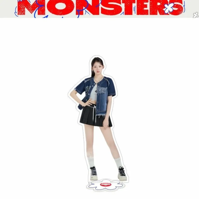 루카 에디지 힙합 케이팝 걸그룹 아크릴 키체인 시크 걸그룹 아크릴 스탠디 모델 플레이트 장식 데스크 피규어 디스플레이