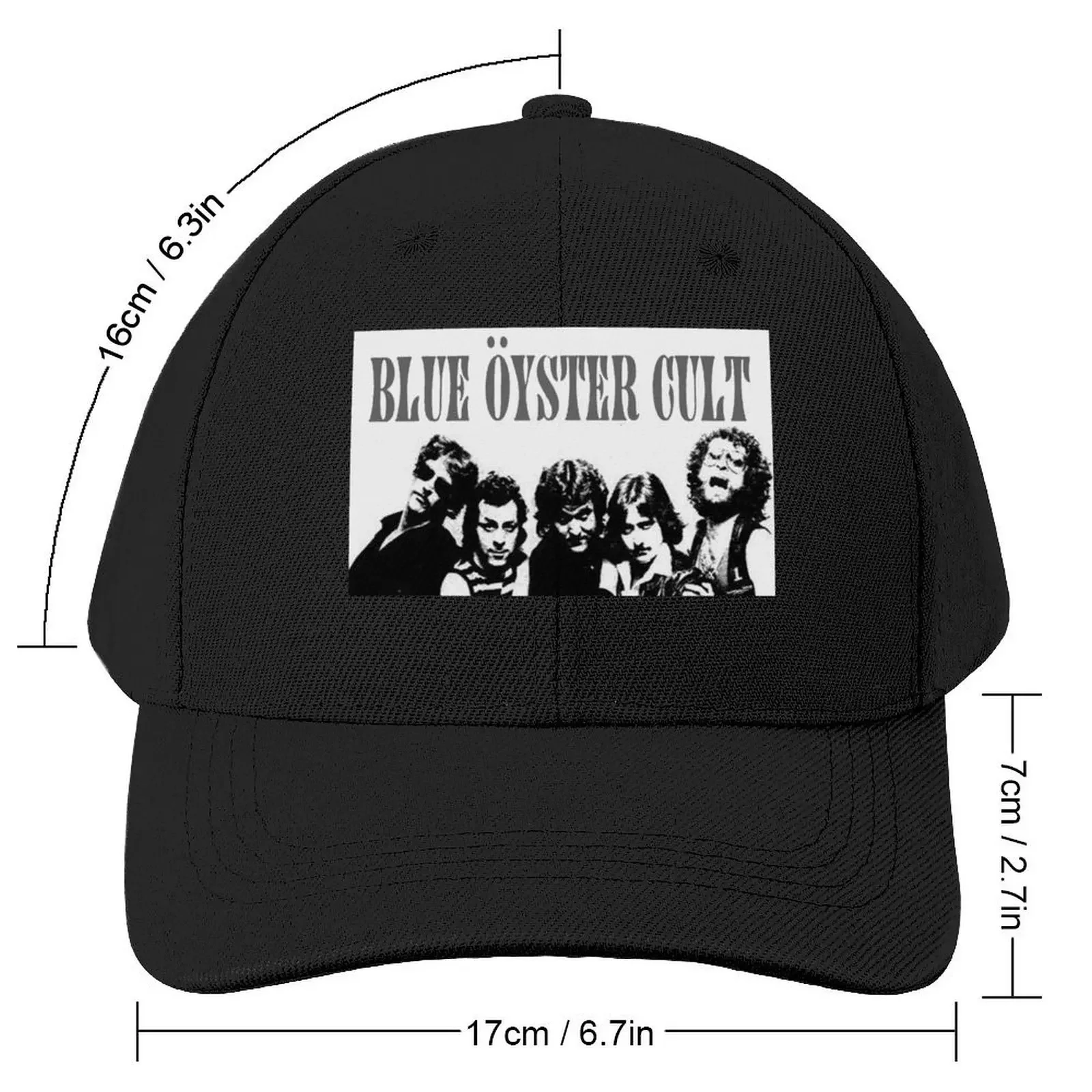 Blue Oyster Cult Music Band Logo Baseball Cap Golf Hat Dropshipping Golf Wear Men Women's