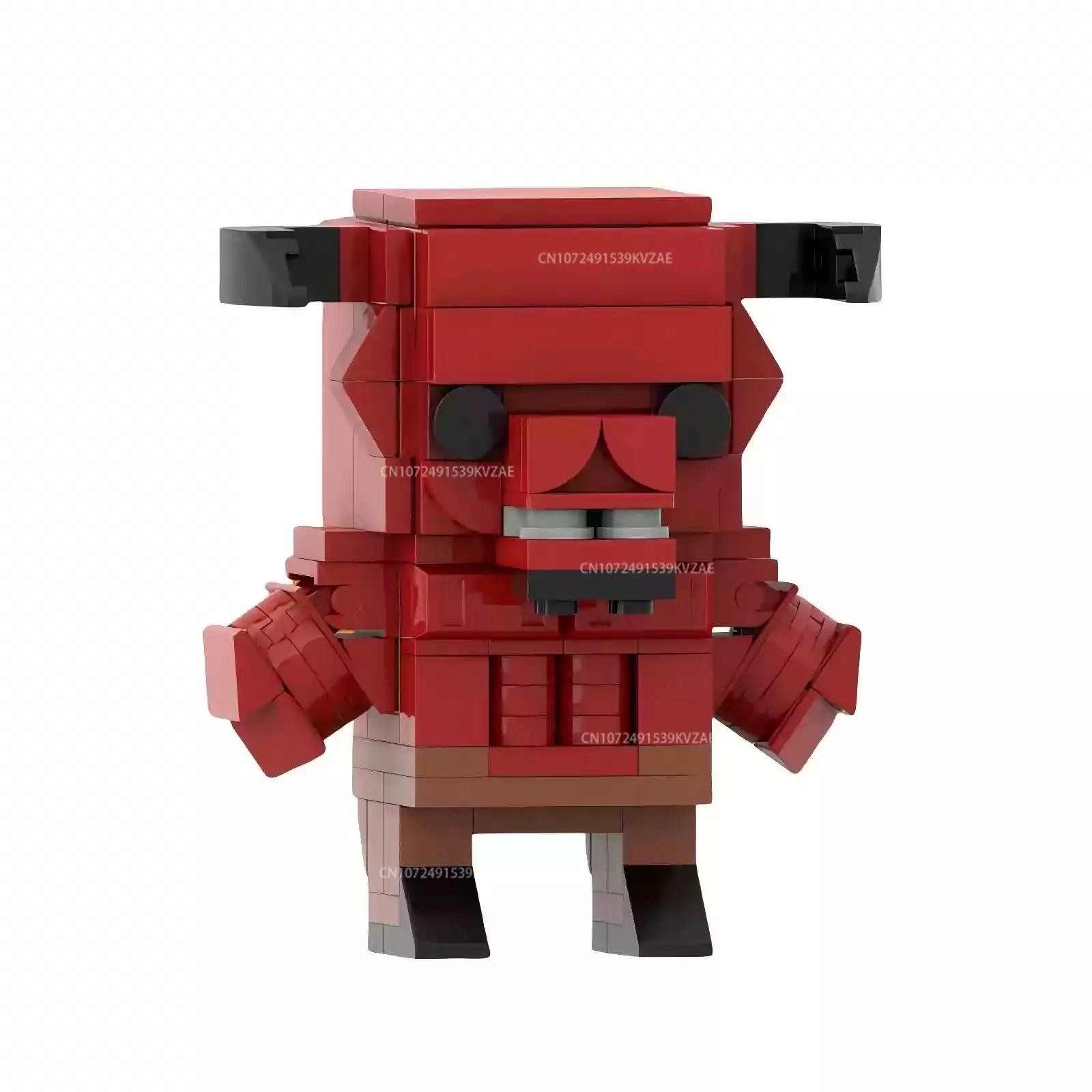 MOC Science Fiction Film Demon Knight Building Block Set Doomed Dark Ages Movie Toys Collection Halloween Gift