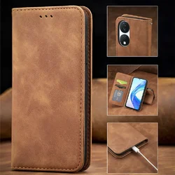 Honor 200 90 Smart 5G Flip Case For Huawei Honor 200 Lite Leather Magnetic Book Funda Honor 50 SE 70 Lite 200 100 90 Pro Cover