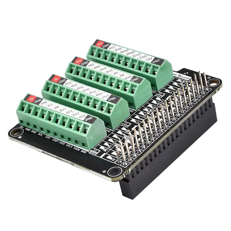 Super Sale Ultra-Small RPi GPIO Status LED & Terminal Block Breakout Board Module for Raspberry Pi Series Indicator Expansion