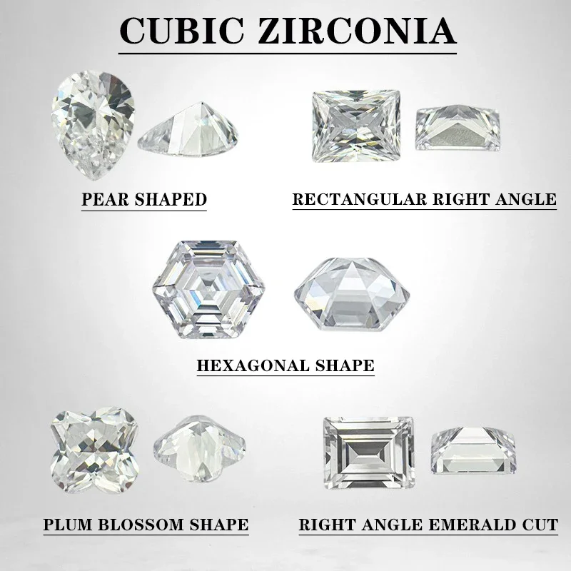 

Wholesale Cubic Zirconia D color Multiple shapes Combination link Charm Beads Jewelry Making Extremely Shiny Quali No Certificat