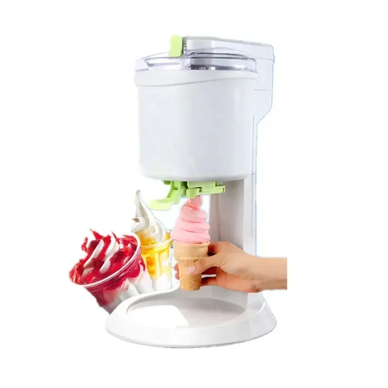 220V Fully Automatic Mini Fruit Ice Cream Machine For Home Electric Kitchen Homemade Cream Makers For Children's DIY Ice Cream