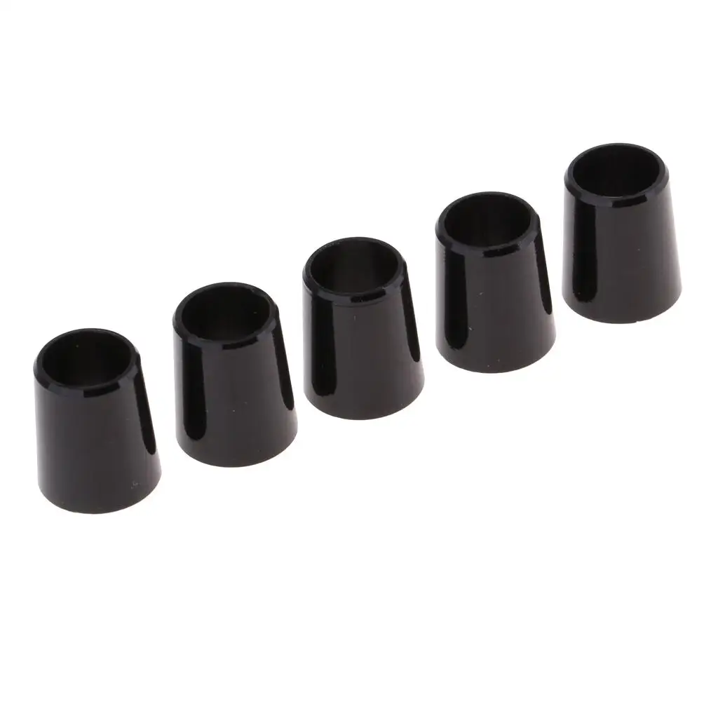 5X 5pcs Black Golf Shaft Sleeve Ferrules .335 .370 Cap Adapter Ring 0.370